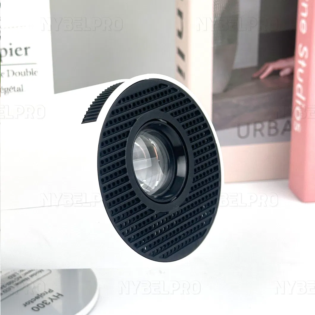 2025 Mini LCD Projector Portable Automatic Correction Stable Screen, Clear Picture Quality Wireless Bluetooth Long Life Projector for Home Theater