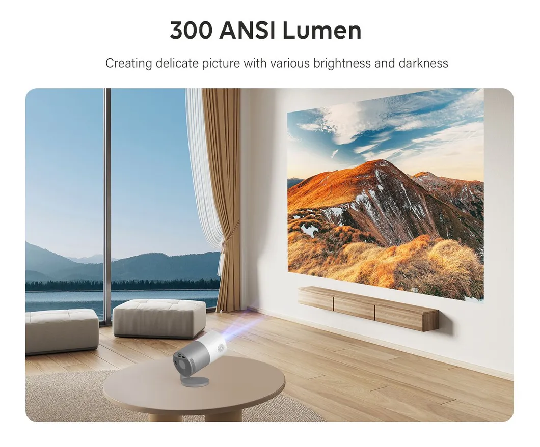 Cre Cr50 1080P FHD Android Smart Version Projector LED Projecteur WiFi Video Beamer Home Theater Projector 4K