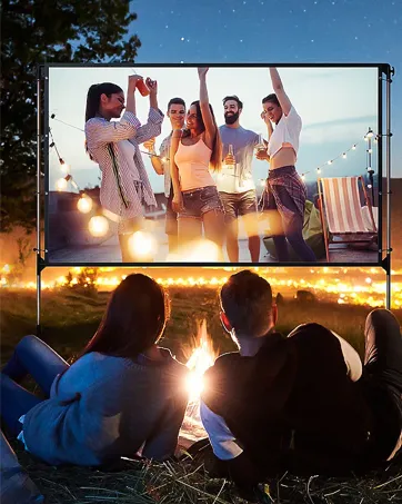 5g WiFi Outdoor Bluetooth Projector 4K 1000 ANSI Lumens High Brightness Portable 4K Projector 1080P 3D Android 9 Laser Hy300