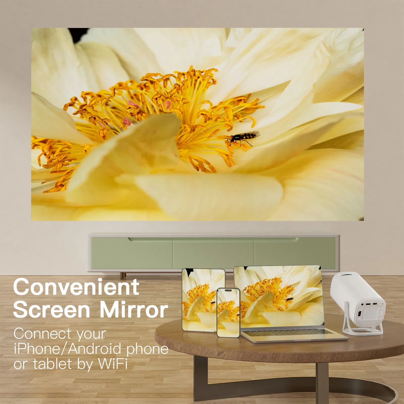 Factory Wholesale 4K Projectors for Sale Projector Mobile Phone Projecteur Portable Home Cinema