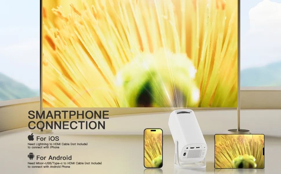 Factory Wholesale 4K Projectors for Sale Projector Mobile Phone Projecteur Portable Home Cinema