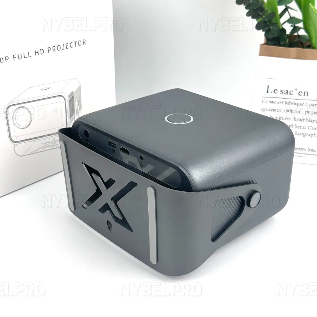 2025 Factory Price OEM Good Quality 1080P Projector Can Connect to WiFi Mobile Phone Computer Playback Smooth Picture Quality Clear Projector for Indoor Use