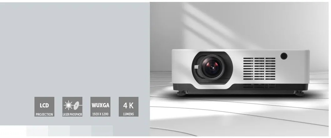 Mapping Projector Laser 4K Immersive Projection Outdoor Daytime 3LCD for Hotel Church