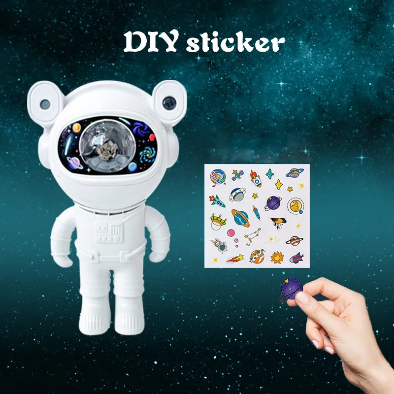 Best Selling Christmas Kids Gift Remote Control Astronaut Star Projector Night Light for Bedroom Game Room
