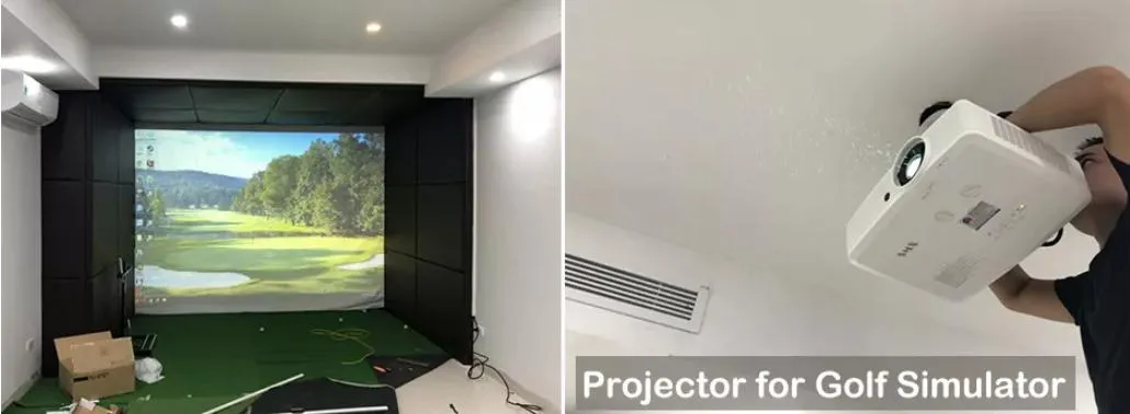 6000 Lumens Xga 3LCD Projector Multimedia Home Theater Video Projector