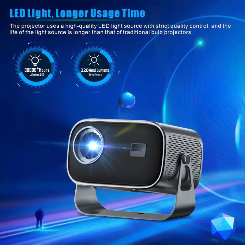 Projection Area 40inch--150inch Mini Handheld Projector