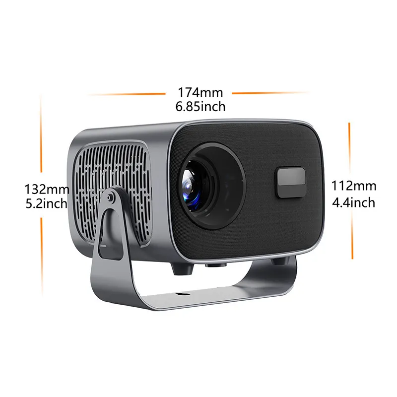 Smart Mini High Brightness Electronic 4K Portable Wireless Bluetooth Projector