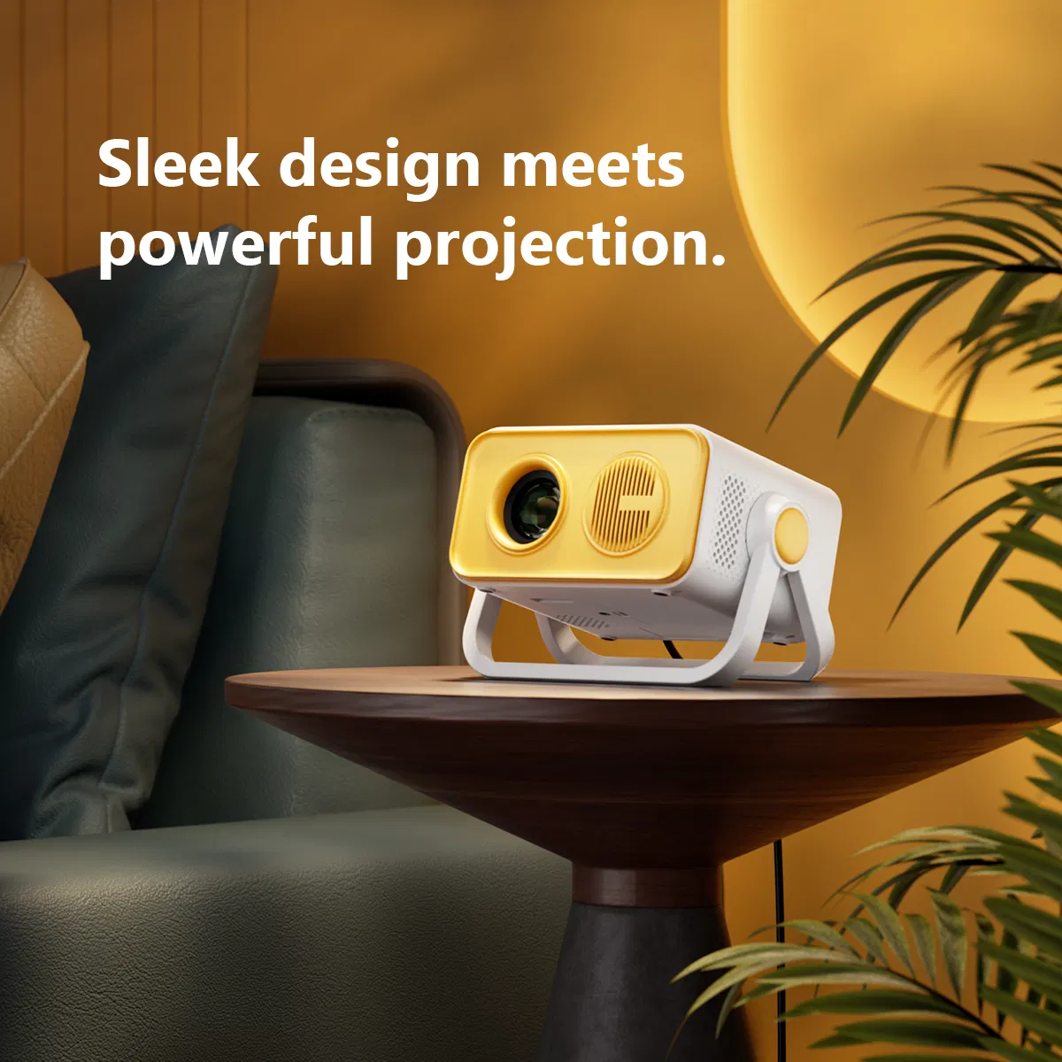 Top Selling Mini 720p LCD Support 2025 Hot Selling Mini Smart 1080P 4K Home Movie Projector