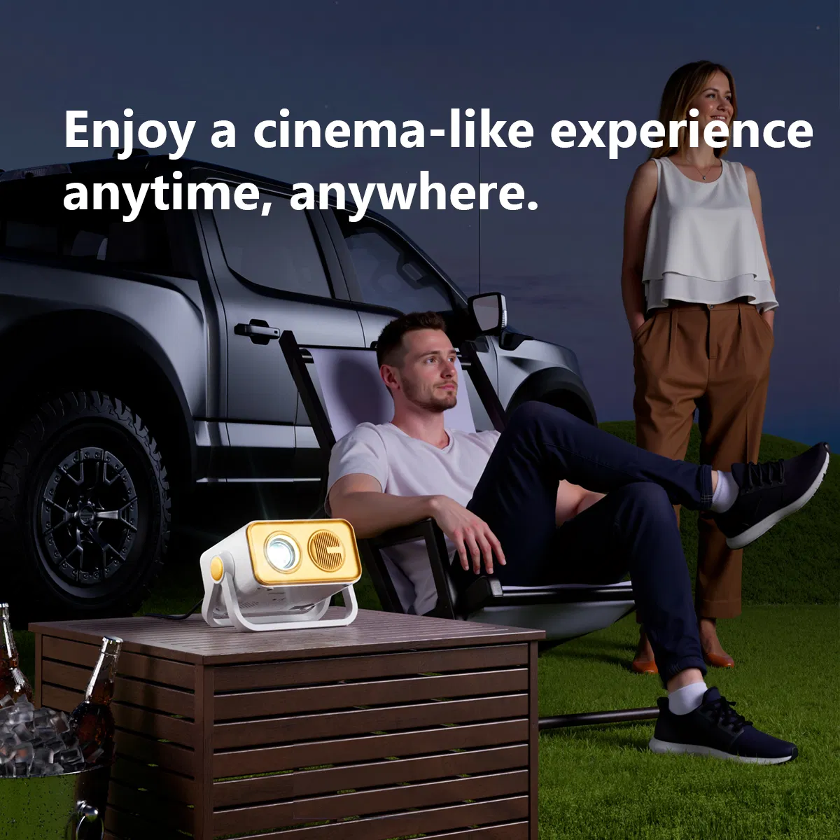 Top Selling Mini 720p LCD Support 2025 Hot Selling Mini Smart 1080P 4K Home Movie Projector