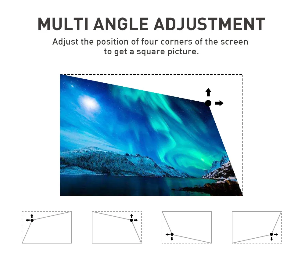 DLP Portable High Definition Cinema 720p Office Home Business Teaching Projector