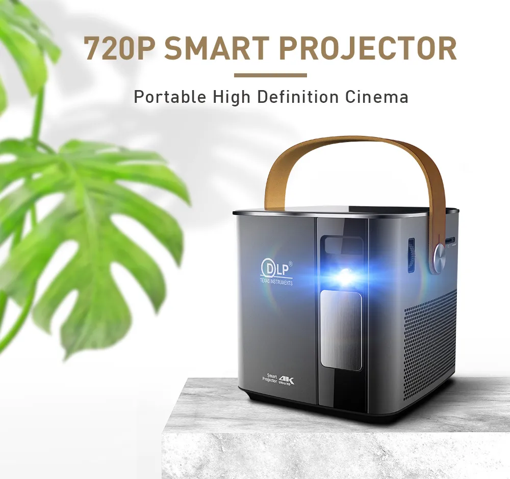 DLP Portable High Definition Cinema 720p Office Home Business Teaching Projector