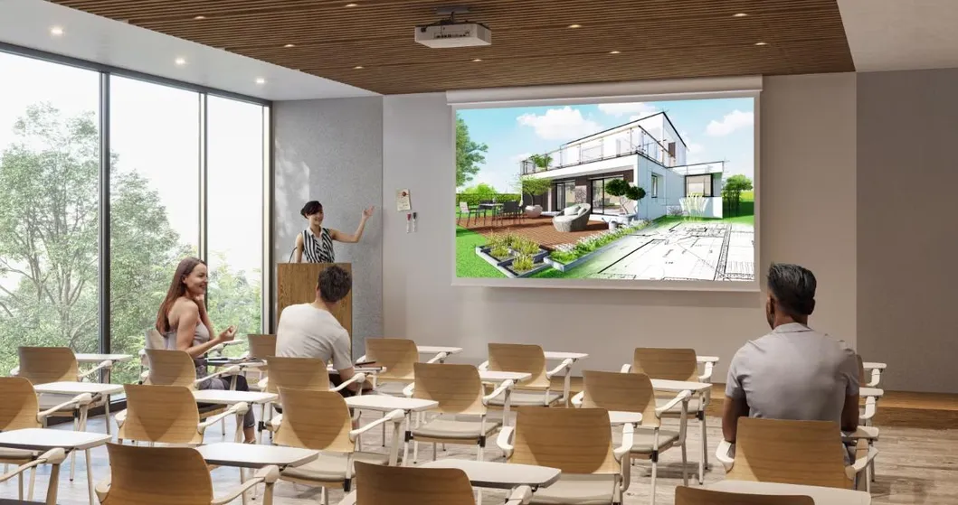 3D Mapping Projection 4K Projector Laser Projector 7200 Lumens 3D Theater 5000000: 1 Contrast Ratio