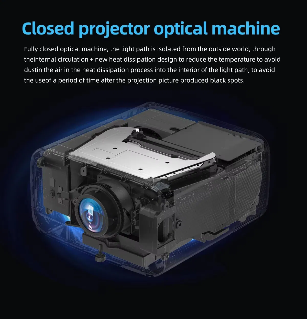 1080P Full HD 1200 ANSI Lumens LED Projector