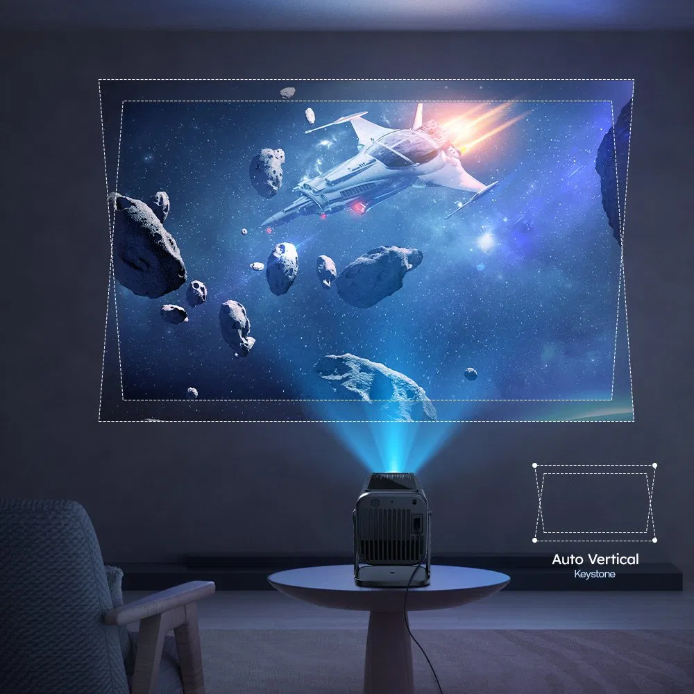 Home and Office Portable Remote WiFi LCD Display Projector with Speaker