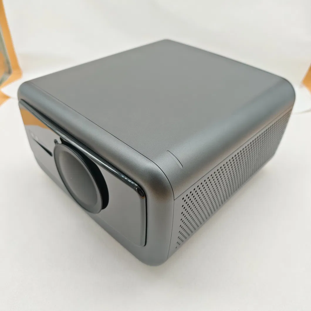 V518 Auto Focus LCD Projector, 7000K W-LED Light Source, Portable for Home &amp; Office