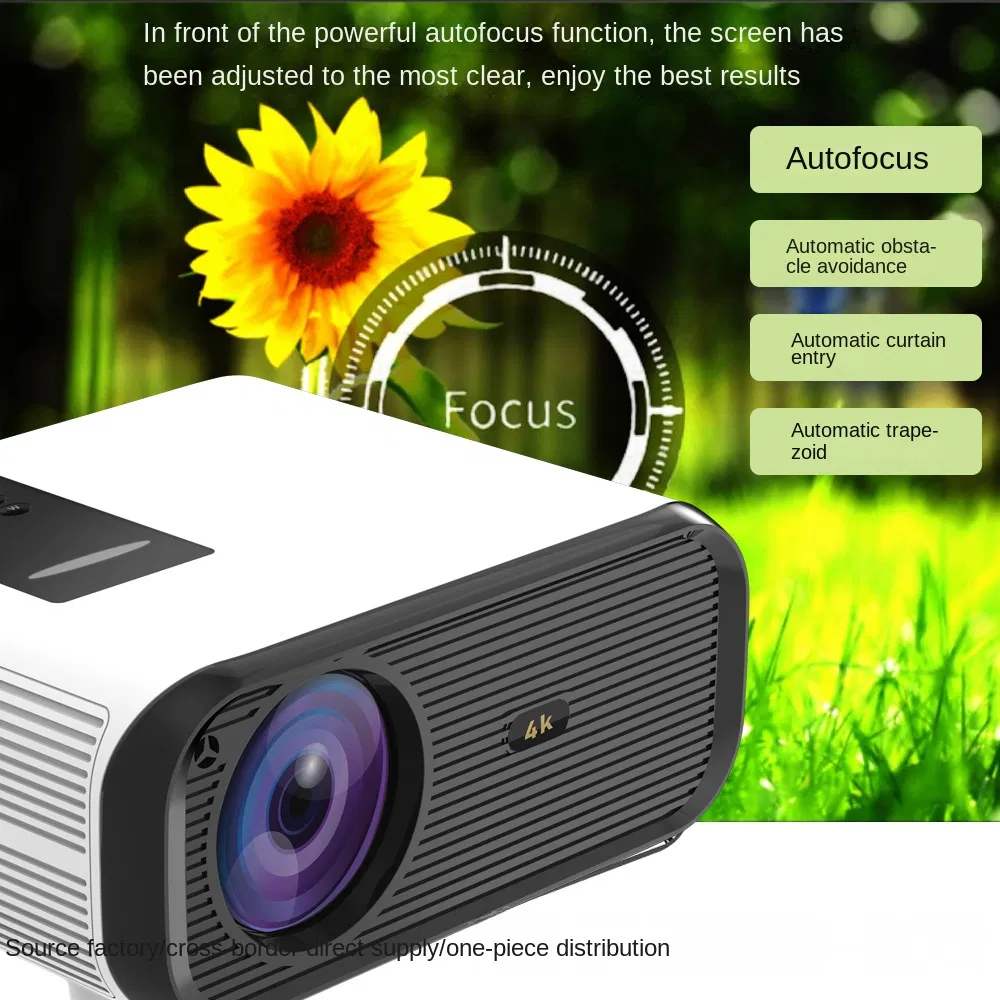 Ultra HD 1080P Super Resolution Projector for Home Theater