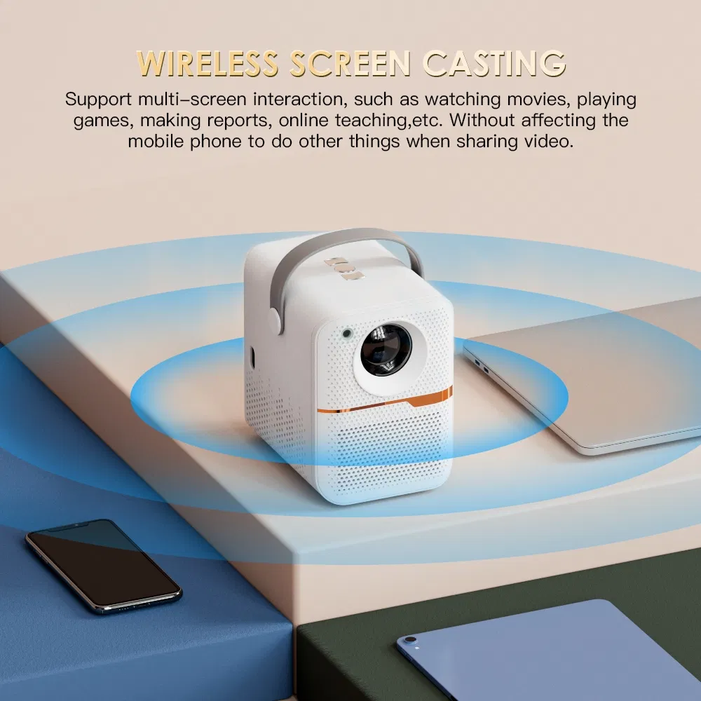 Cheapest P10 Projector 4K 30000 Android 14 WiFi Portable Home Theatre Video Projectors