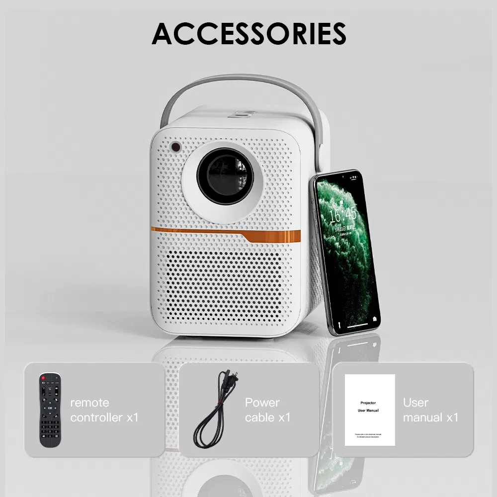 Cheapest P10 Projector 4K 30000 Android 14 WiFi Portable Home Theatre Video Projectors