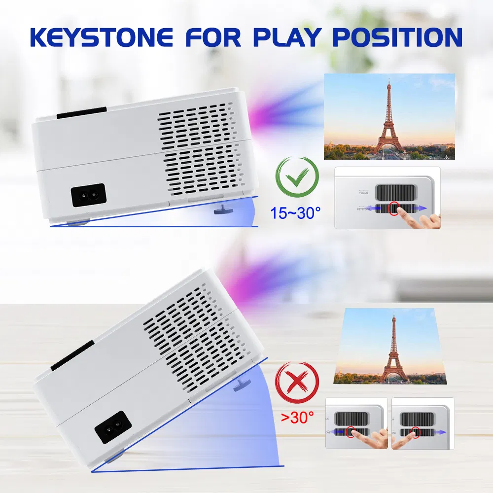 Factory Cp600 Projector Home Movies Video LCD LED Portable Film