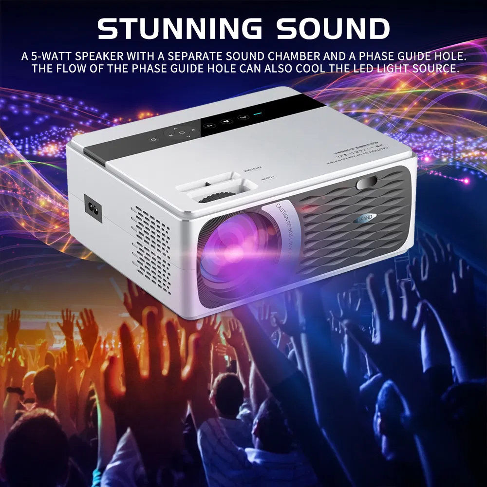 Factory Cp600 Projector Home Movies Video LCD LED Portable Film