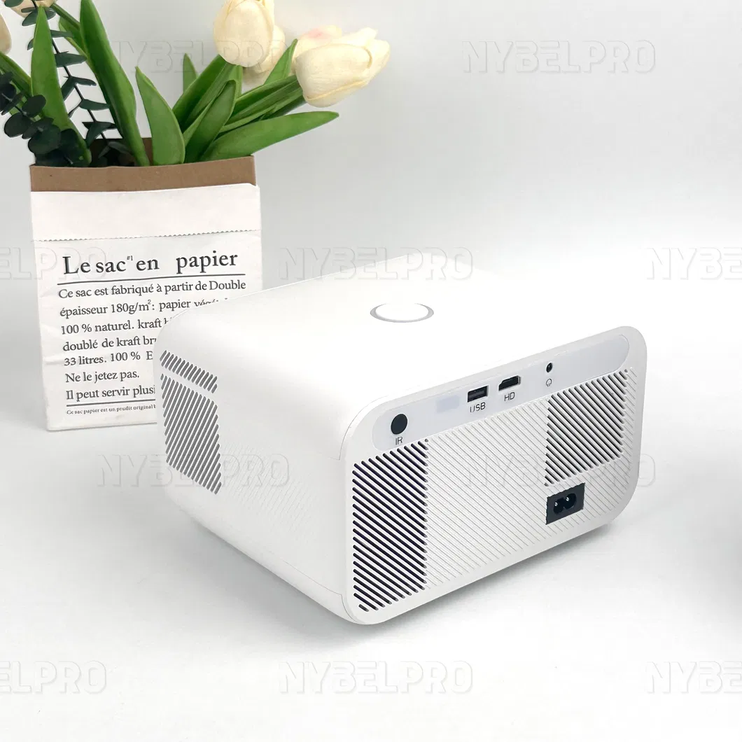 Nybelpro Christmas Gifts Wholesale Portable Desktop Projector Support OEM Home Teaching Business Theater Video TV Projector Proyector LED Smart Projector