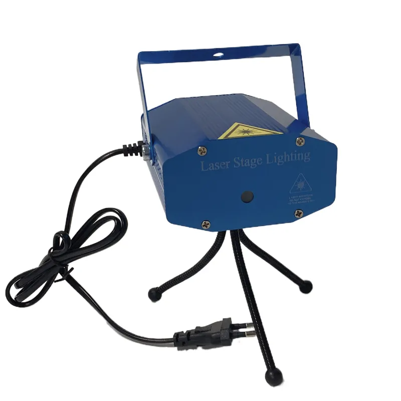 Christmas Music Red Green Remote Mini Laser Light Projector for KTV Home Party