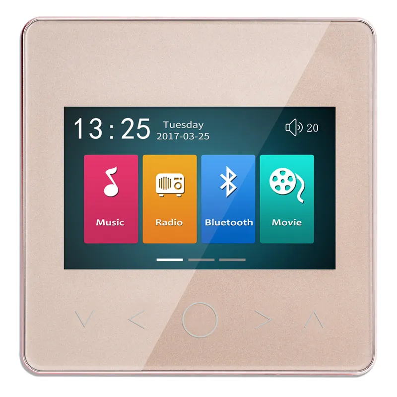 Stereo Smart Home Audio System in Wall Amplifier Blue-Tooth Amplifier