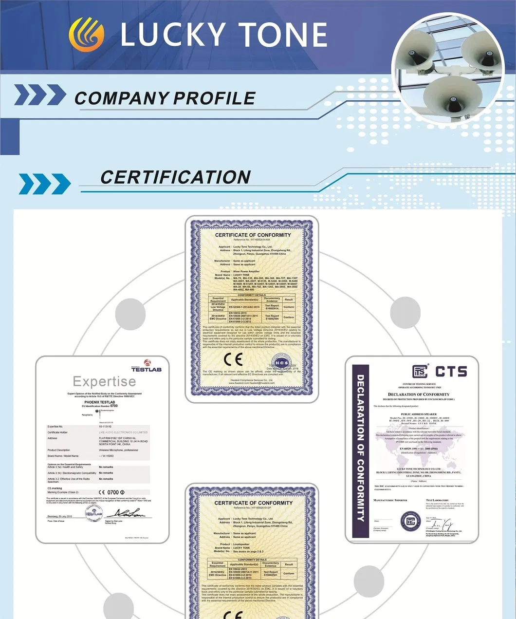 5.1 Channel Home Theater Sound System with Digital Audio Video Amplifier/Ceiling Speakers/10 Inch Subwoofer