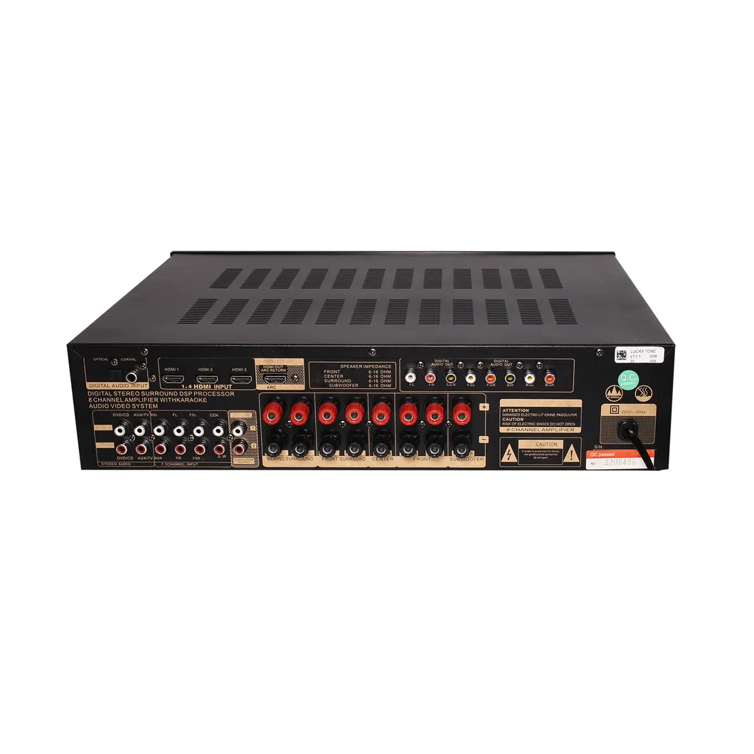 7.1-Channel Hi-Fi Home Theater System with in-Wall Speakers