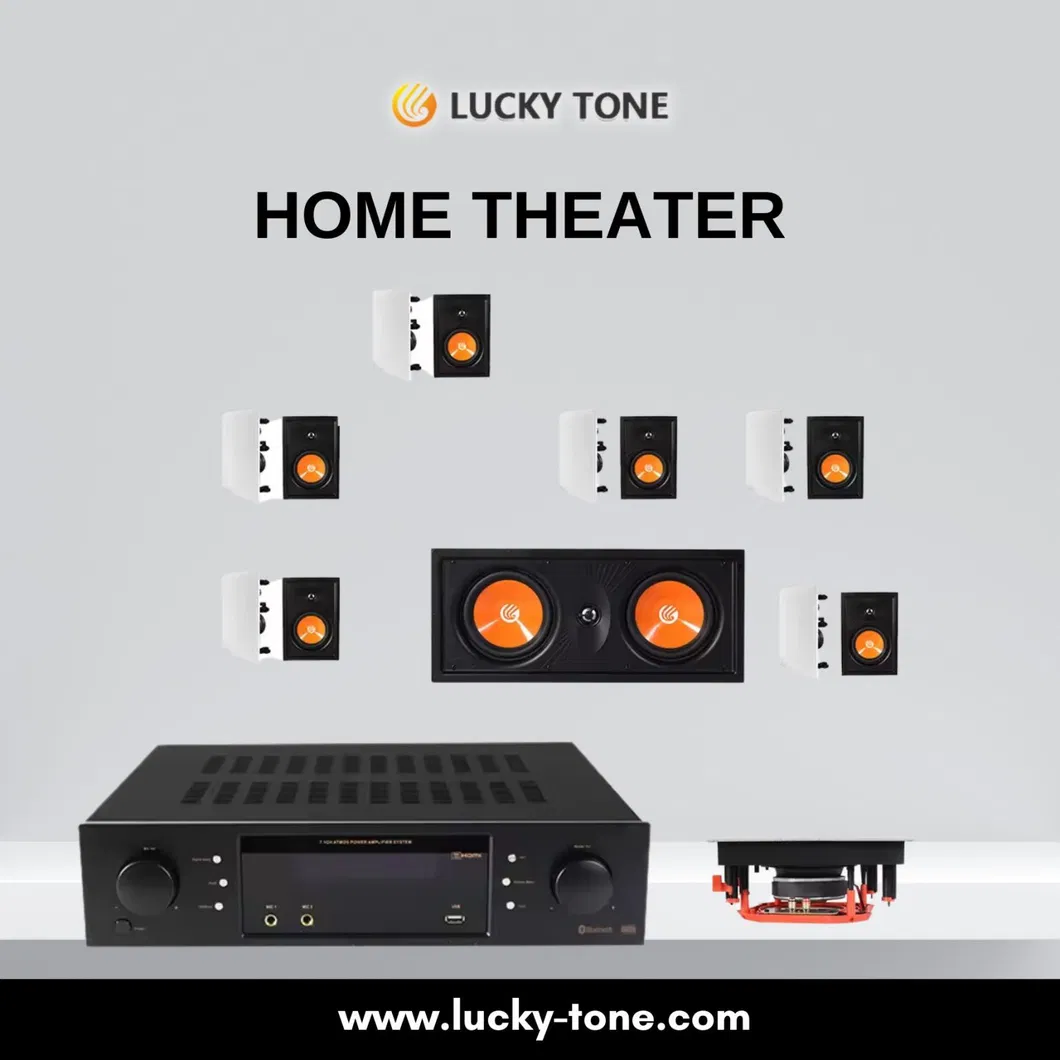 7.1-Channel Hi-Fi Home Theater System with in-Wall Speakers