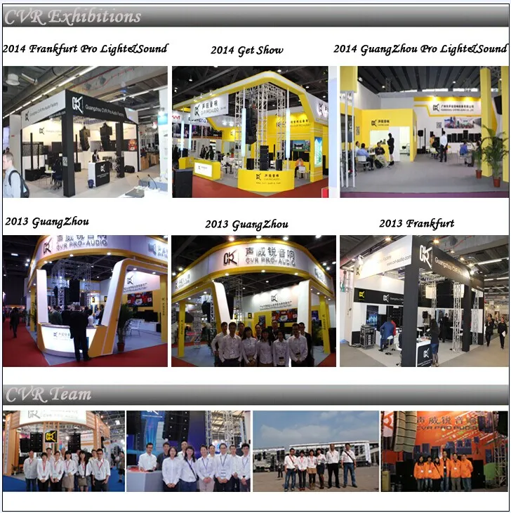 Cvr T-402 PA Mini Portable Active Multi-Video Line Array Column System