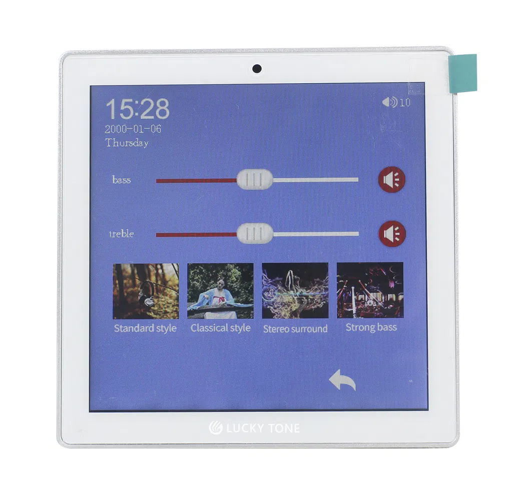 Ba-225tc Pk1 Home Audio System Including Bluetooth Audio Amplifier with Touch Screen and 2*25W Coaxial Ceiling Speaker