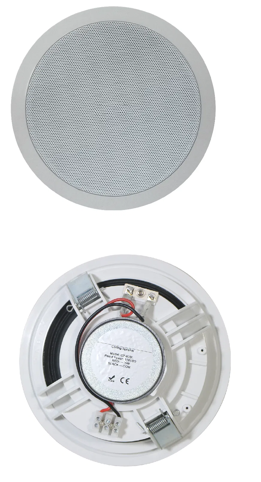 Ba-225tc Pk2 Home Audio System Including 4-Inch Touch Screen Bluetooth Wall Amplifier and 2*25W Full Range Speaker