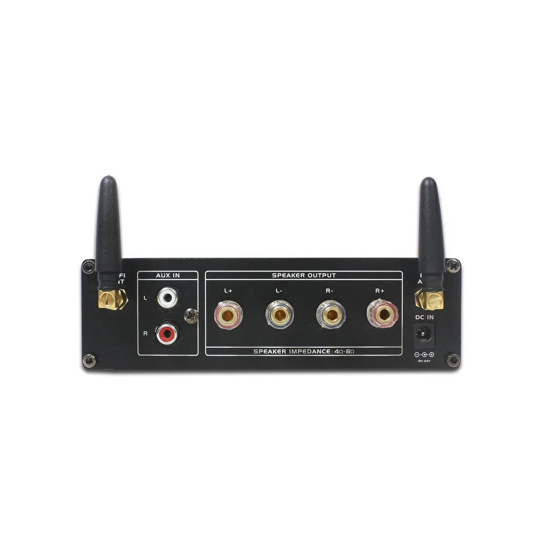 Hot Selling 2-Channel 60W Home Audio Amplifier Wf-AMP260 with Wireless WiFi/ Bluetooth/ USB/ Radio/ Micro SD and Aux Input