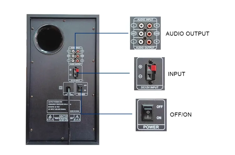 Mx-983t Private Home Theatre Speaker System