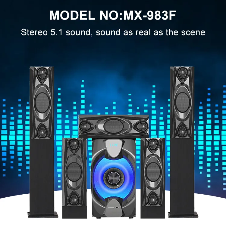 Mx-983f Private Home Theatre Speaker System