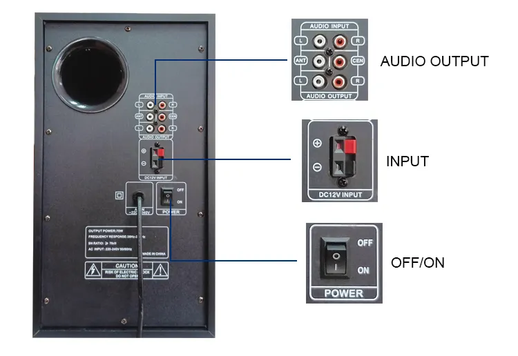 Mx-983f Home Theatre Speaker System