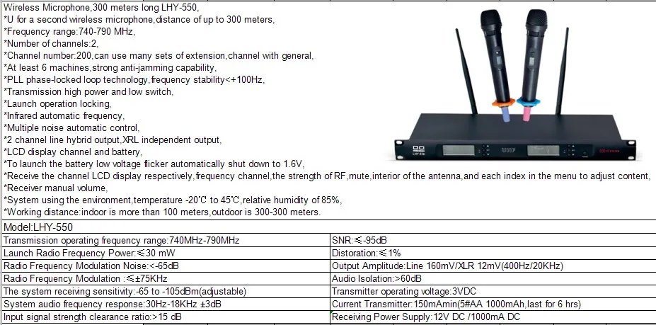 PA System Amplifier+Speaker+Microphone Meeting Wall Speaker with CE Public Address System