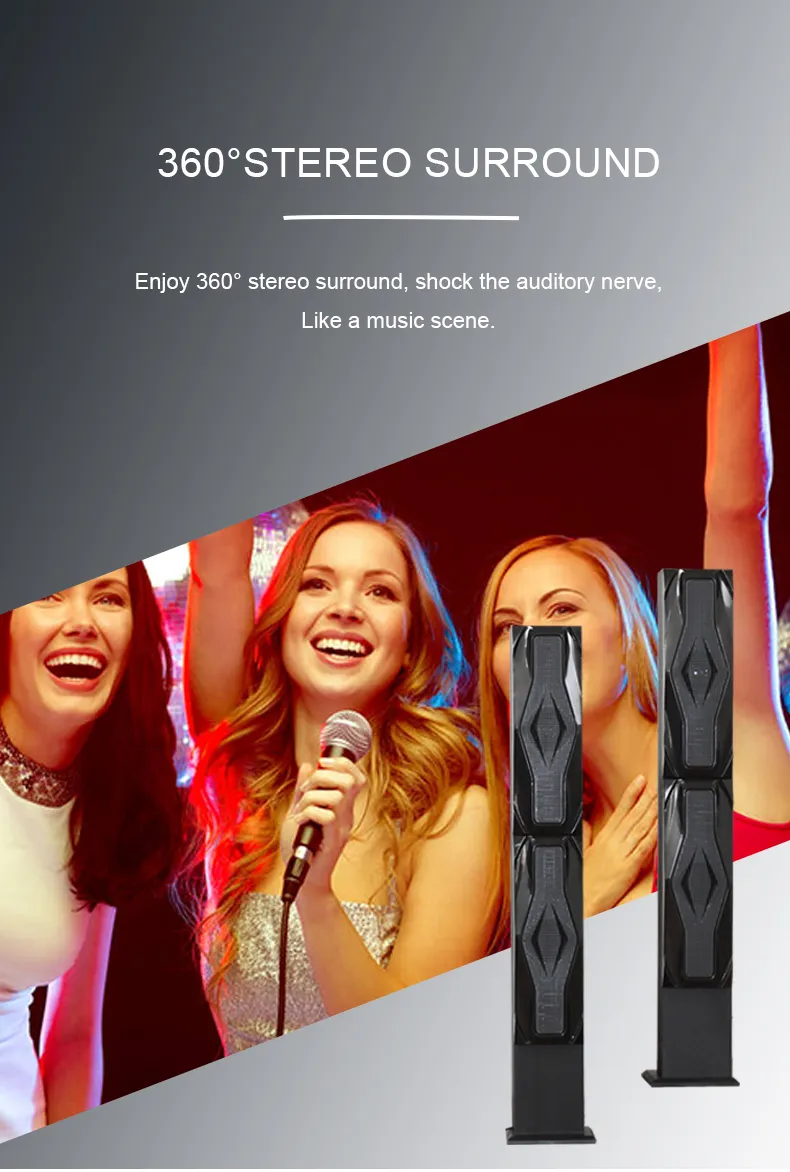 High Quality Powerful Bass Wooden Subwoofer Home Theater System MX-380