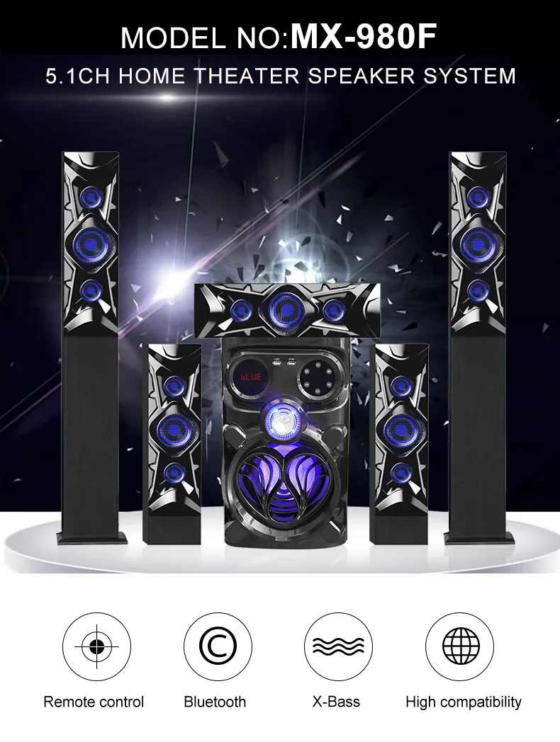 Mx-980f Private Home Theatre Speaker