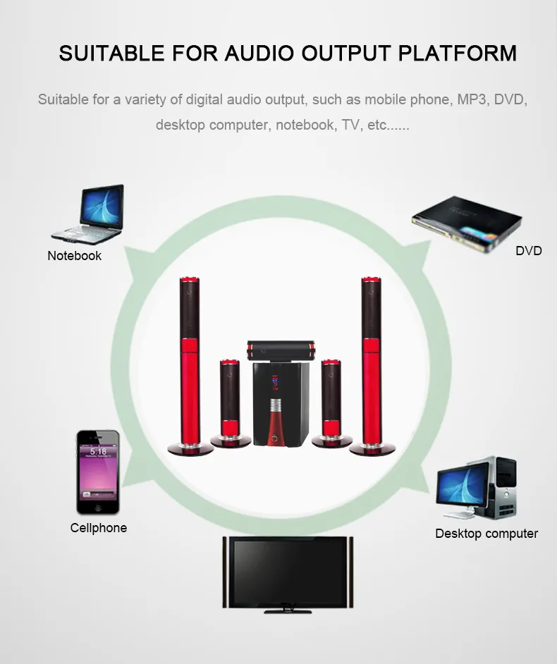 Private Home Theatre Speaker MX-1908R