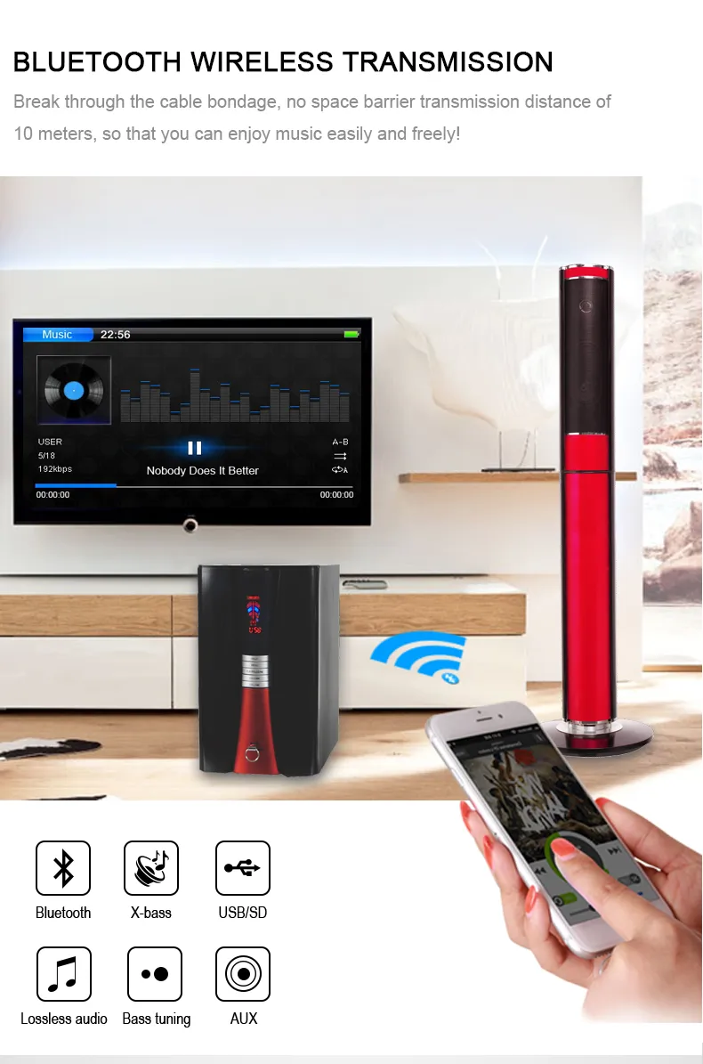 Private Home Theatre Speaker MX-1908R