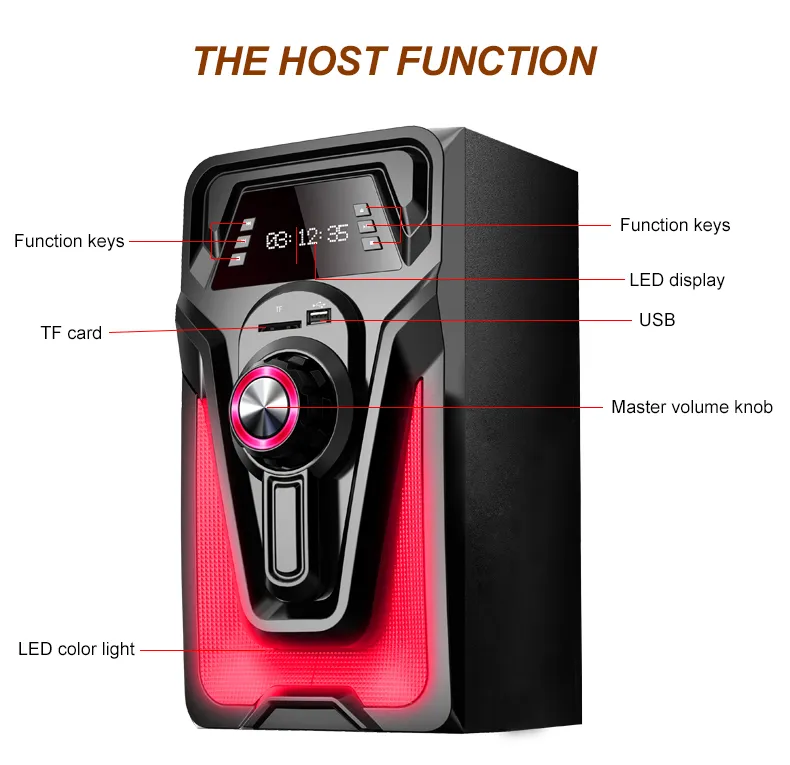 Mx-221t Home Theatre Speaker