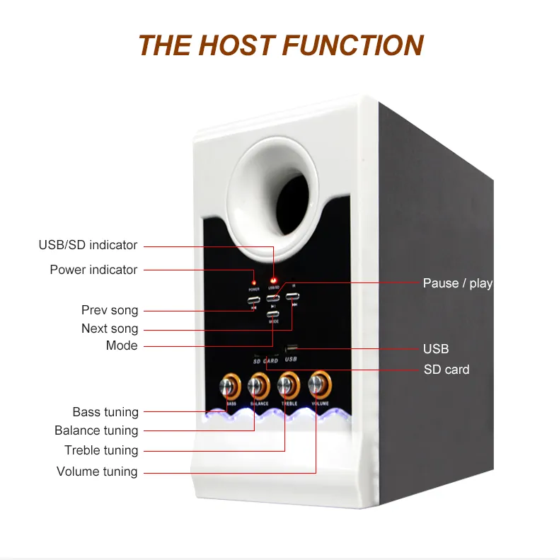 Mx-203t Home Theatre Speaker