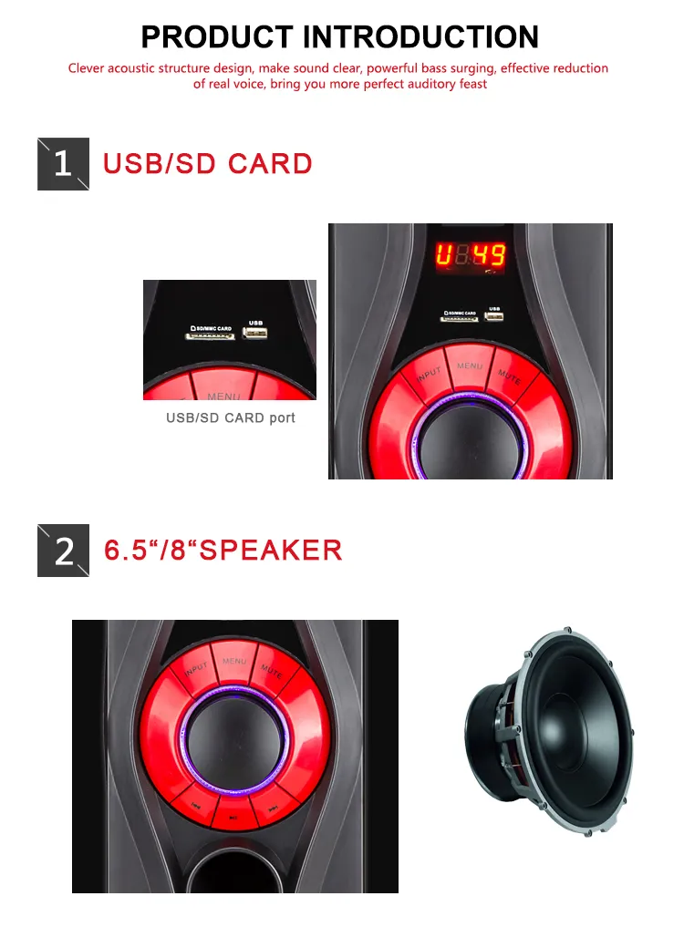 Mx-A900 Home Theatre Speaker