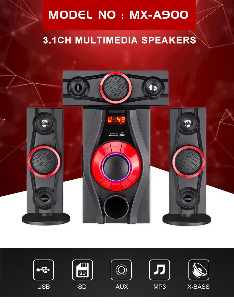 Mx-A900 Home Theatre Speaker