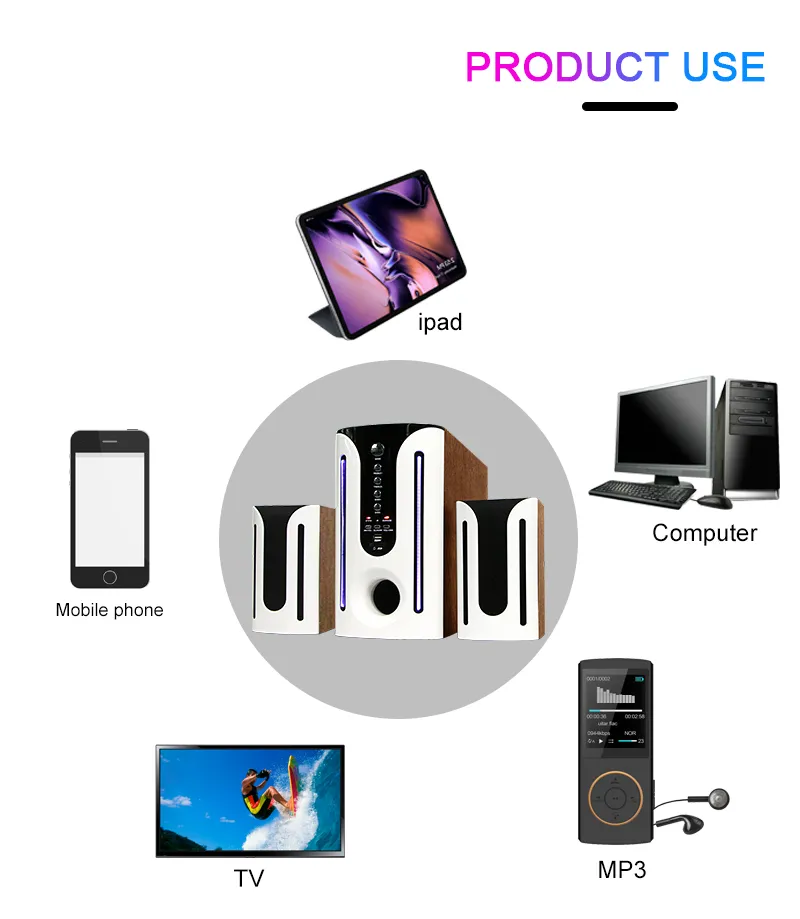 Mx-204 Home Theatre Speaker