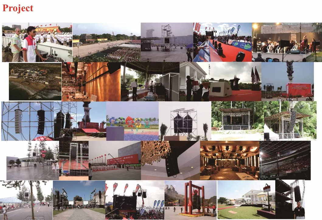 Seer Audio Home Cinema Speaker High Output 10-Inch Loudspeaker Active Line Array Speaker