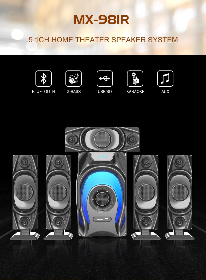 MX-981R Home Theatre Speaker