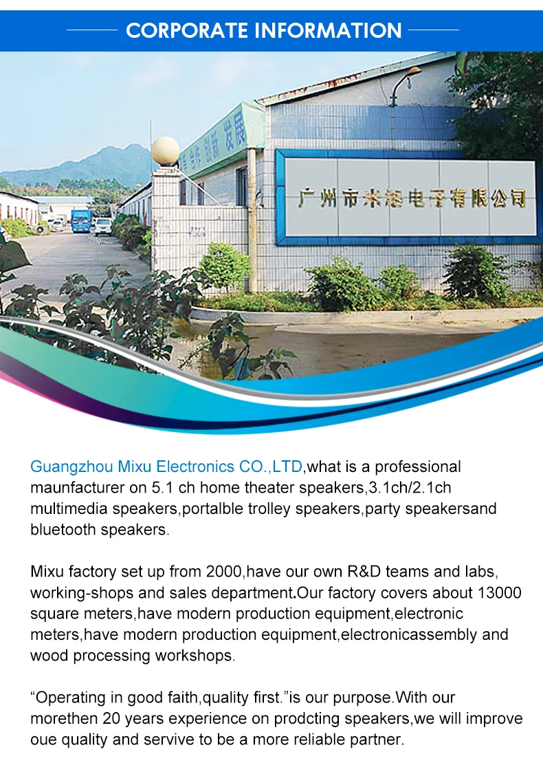 Mx-861 Private Home Theatre Speaker